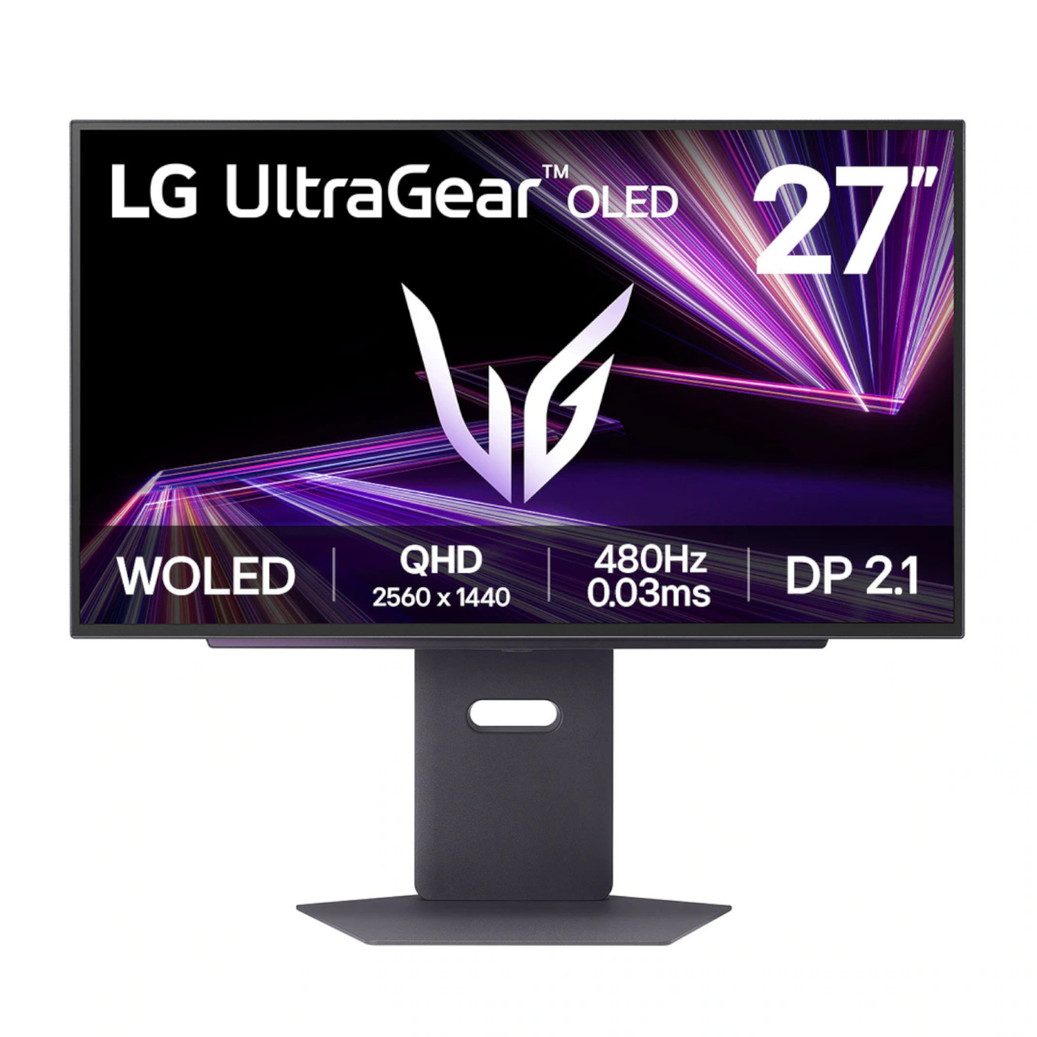 LG UltraGear 27" QHD OLED Gaming 480Hz 0,03ms