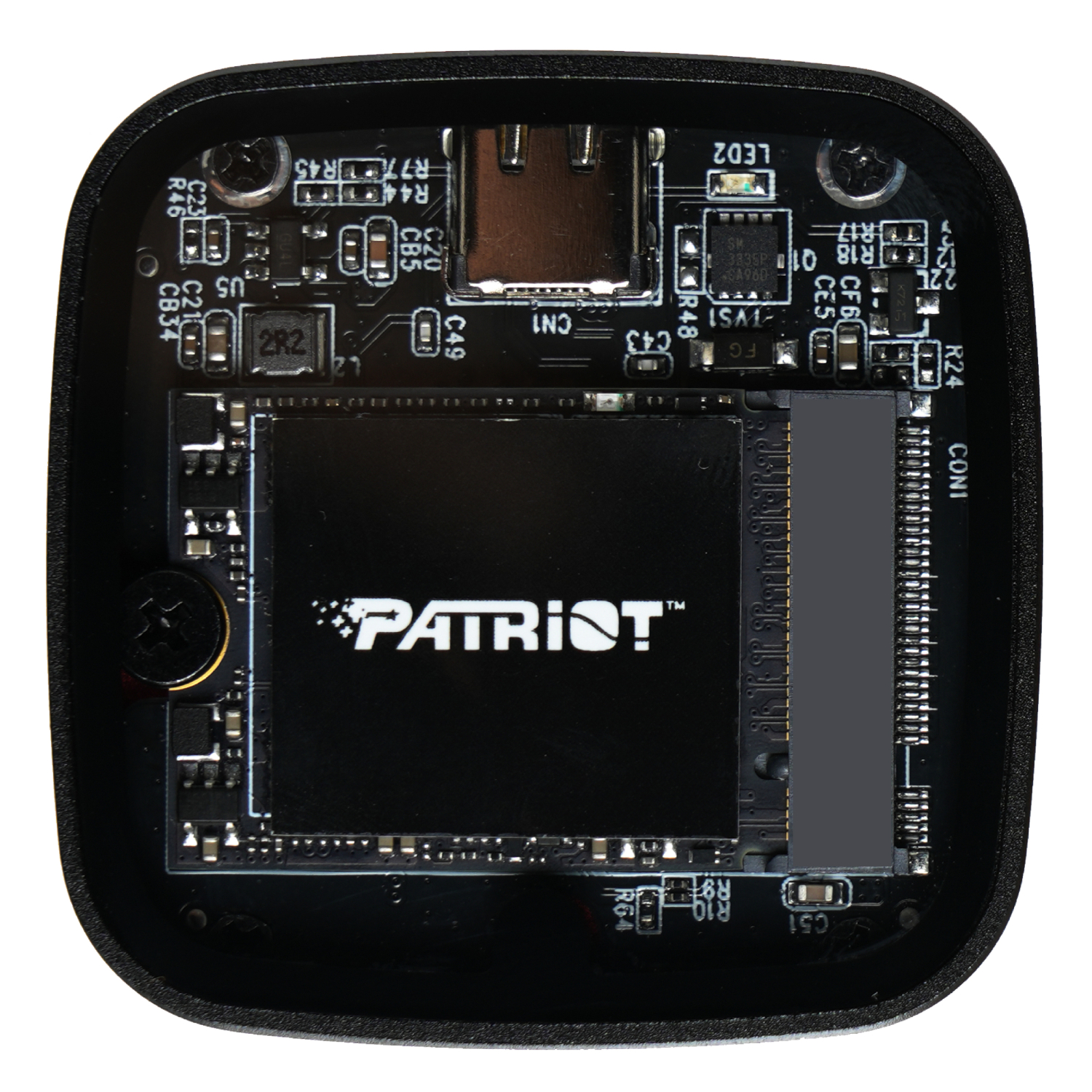 Patriot PDP31 2TB Type-C Portable SSD - Red / Black - Image 3