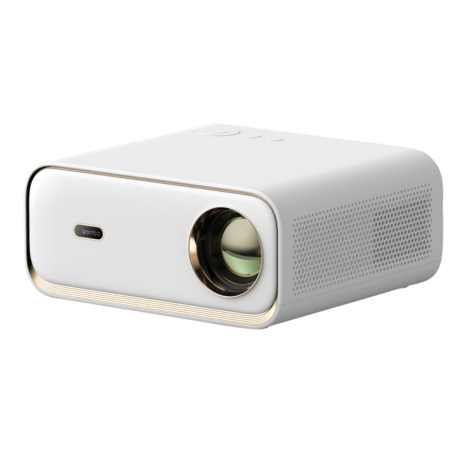 WANBO X5 1080P 1100ANSI Android 9.0 Smart Projector - White